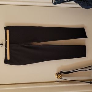 Black Ann Taylor Tapered Dress Pants in 2P